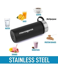Zulay Kitchen Hydration Nation Thermo Stainless Steel Vacuum Insulated Water Bottle
