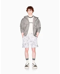 A|X Armani Exchange Men's Ibiza X Leaf Print Short