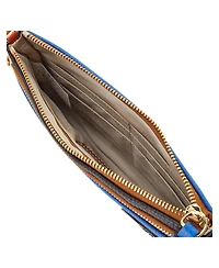 Dooney & Bourke Chicago Cubs Infield Double-Zip Wristlet