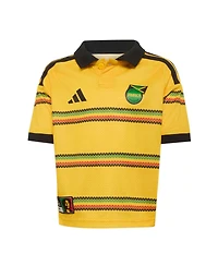 Adidas Toddler Yellow Jamaica National Team 2026 Replica Mini Kit