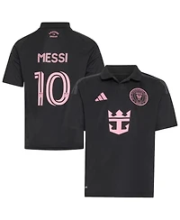 Adidas Big Boys and Girls Lionel Messi Black Inter Miami Cf 2026 Presagio Replica Jersey