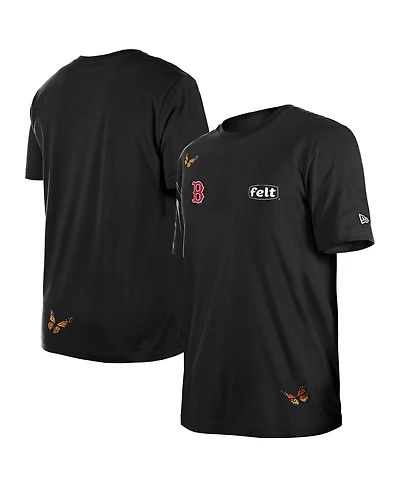 New Era x Felt Men's Black Boston Red Sox T-Shirt