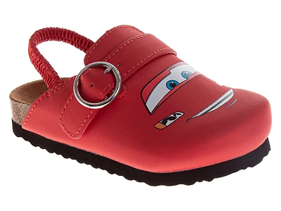Disney Cars Lightning McQueen Boys' Clogs Slip On, Cork, and Mule Sandals