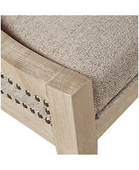 Martha Stewart Collection Elmcrest 24"W Upholstered Dining Chair with Nailhead Trim