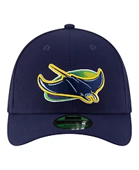 New Era Men's Navy Tampa Bay Rays Alternate Player Replica 39THIRTY M-Crown Flex Hat