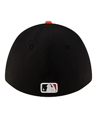 New Era Men's Black San Francisco Giants Alternate Player Replica 39THIRTY M-Crown Flex Hat