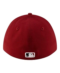 New Era Men's Red Arizona Diamondbacks Player Replica 39THIRTY M-Crown Flex Hat