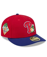New Era Men's Red/Royal Philadelphia Phillies 2026 Spring Training Low Profile 59FIFTY Fitted Hat