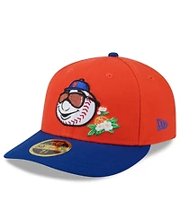 New Era Men's Orange/Royal New York Mets 2026 Spring Training Low Profile 59FIFTY Fitted Hat