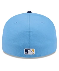 New Era Men's Light Blue/Navy Milwaukee Brewers 2026 Spring Training Low Profile 59FIFTY Fitted Hat