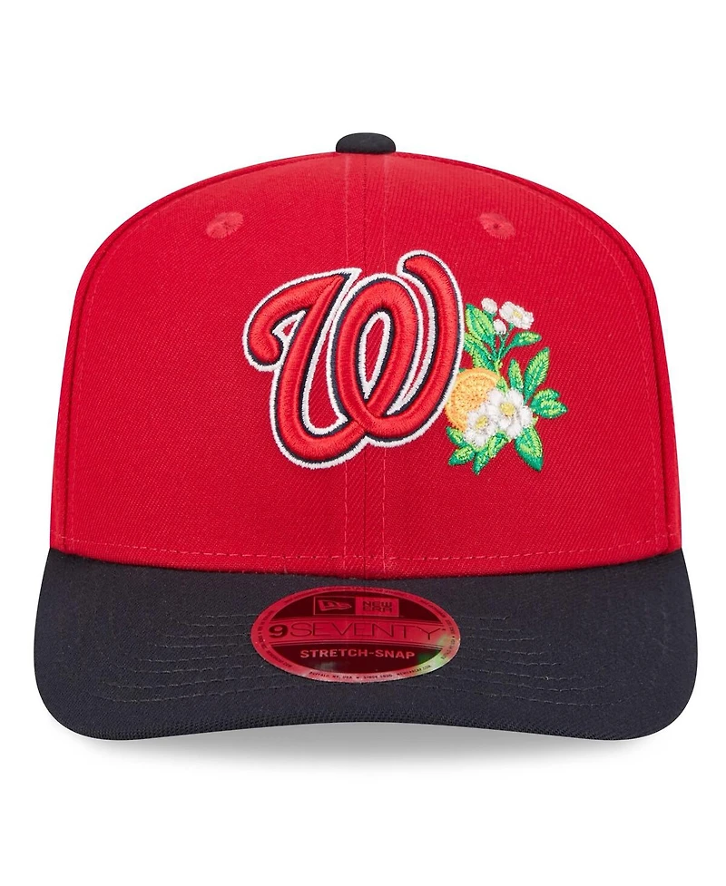 New Era Men's Red/Navy Washington Nationals 2026 Spring Training 9SEVENTY Adjustable Hat