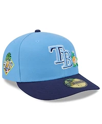 New Era Men's Light Blue/Navy Tampa Bay Rays 2026 Spring Training 59FIFTY Fitted Hat