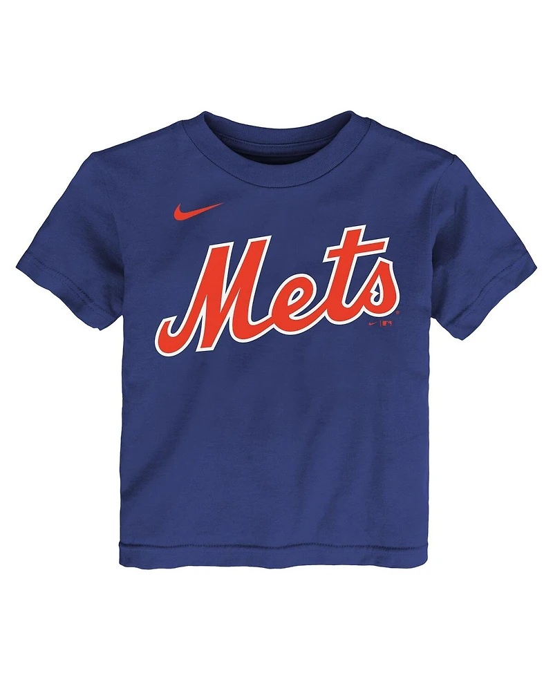 Nike Baby Boys and Girls Juan Soto Royal New York Mets Name Number T-Shirt