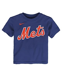 Nike Baby Boys and Girls Juan Soto Royal New York Mets Name Number T-Shirt