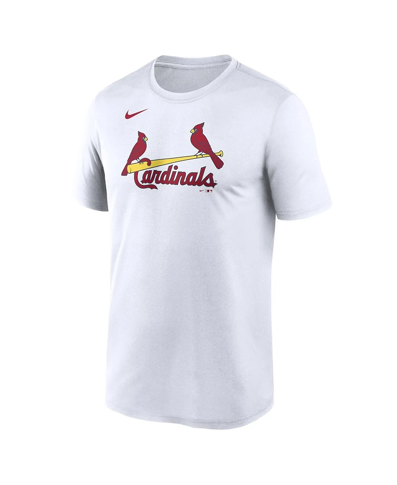 Nike Men's White St. Louis Cardinals New Legend Wordmark Dri-fit T-Shirt