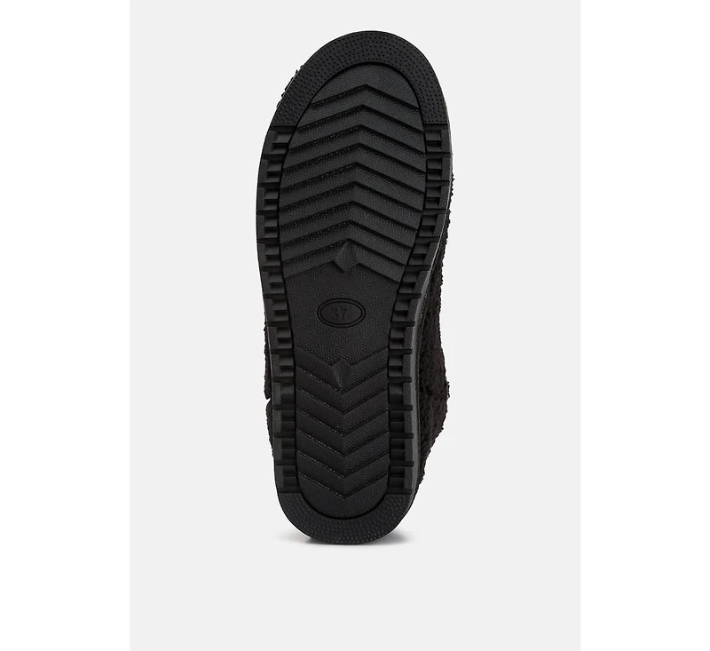 anatole fleece exterior fluffy boots