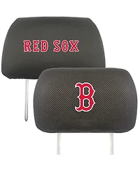 Logo Brands Boston Red Sox Car Head Rest Cover