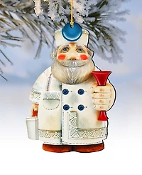 Designocracy Doctor Santa Wooden Ornament