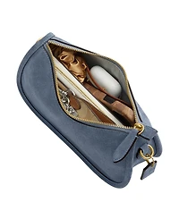 Coach Waverly Small Suede Shoulder Bag