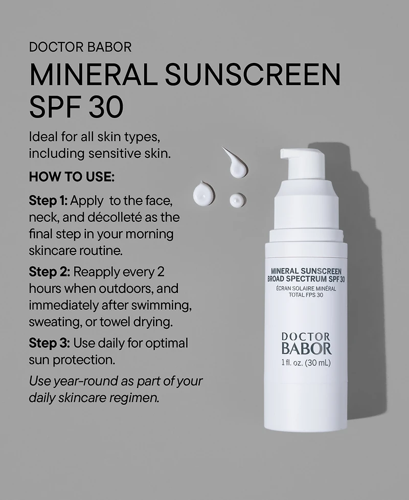 Babor Protect Rx Mineral Sunscreen Spf 30