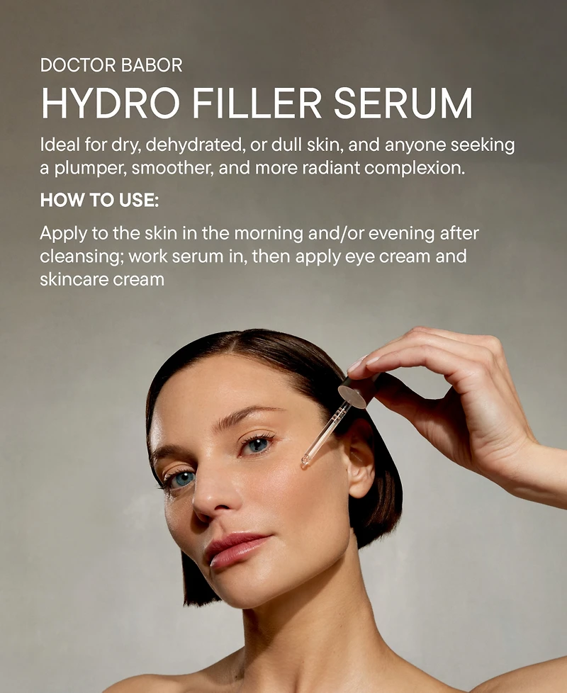 Babor Hydro Filler Booster Serum, 1 oz.