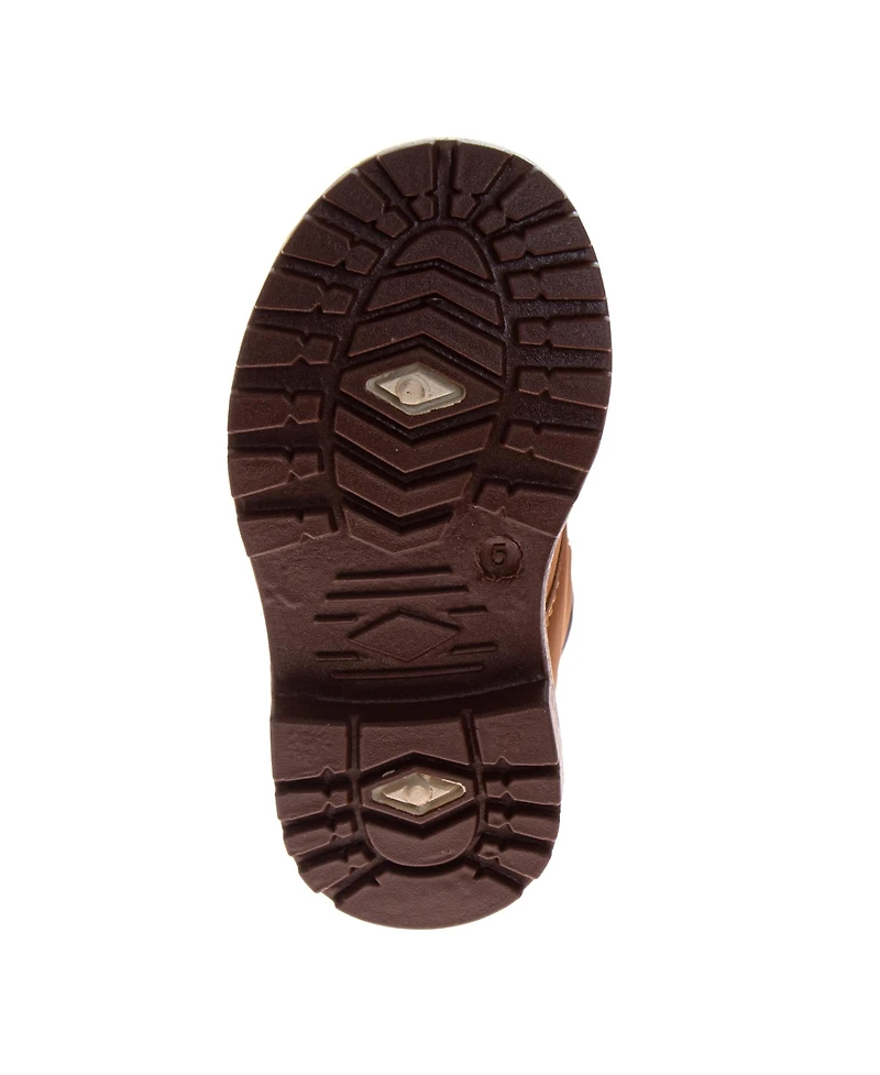 Sesame Street Elmo and Cookie Monster Toddler' Lace Up Boots (Toddler Sizes 5-10/Little Kids 11)