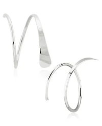 Endless Wire Cuff Earrings Set 14k Gold