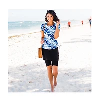 Calypsa Women's Midi Swim Skort