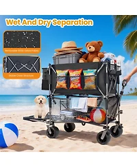 Rainsken Heavy Duty Double-Layer Wagon