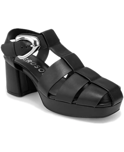 Aerosoles Women's Soave Square Toe Platform Sandals