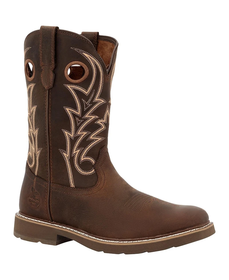 Georgia Boot Men's Core 37 11" Western Pull-On Work