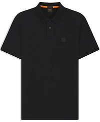 Boss by Hugo Men's Slim-Fit Stretch-Cotton Logo Patch Polo Shirt