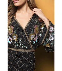 Coast Women's Floral Embellished Mini Dress