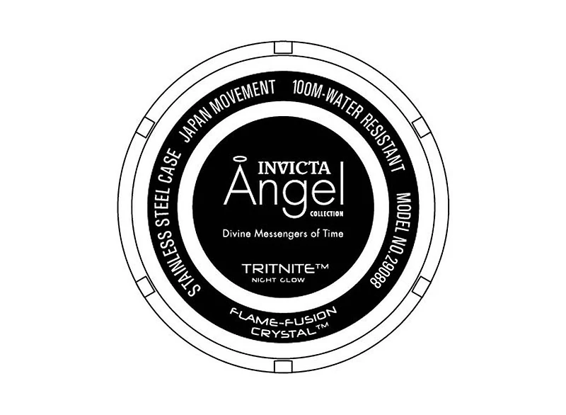 Invicta Women's 29088 Angel Quartz Chronograph Dial Watch