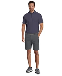 Pga Tour Men's Essential Geo Print Golf Polo Shirt