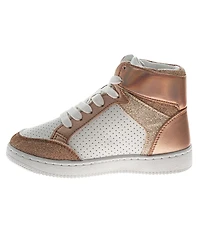 Kensie Girl Little Girls High Top Sneakers Stylish and Trendy Footwear