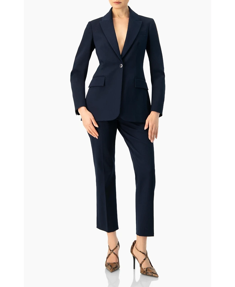 Ivonne Women's Single-Button Blazer