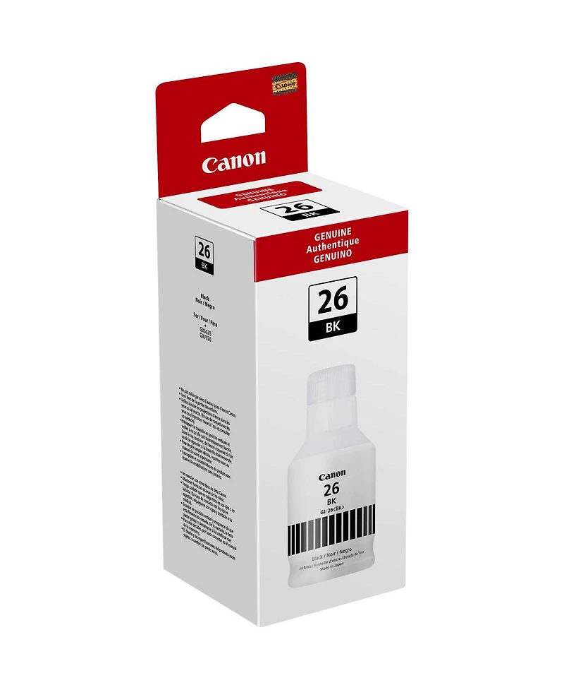 Canon Gi-26 Pigment Ink Bottle for Gx6020, GX7020, GX6021, GX7021, GX5020 Maxify GX Series Wireless MegaTank All-In-One Inkjet Printer