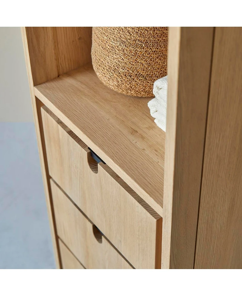 Tikamoon Jonak tall bathroom unit