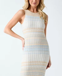 Guess Women's Sleeveless Rosalyn Long Sweater Dress