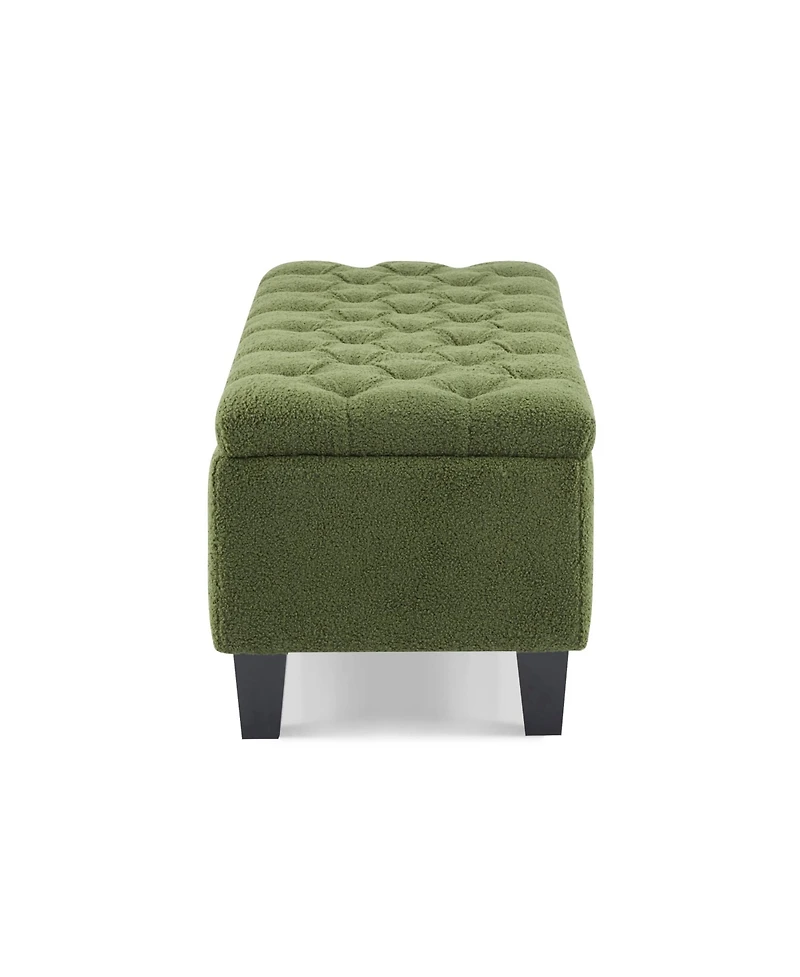 Rainsken Ottoman Bench with Storage