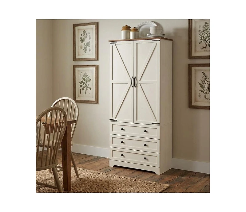 gaomon Farmhouse Kitchen Pantry Cabinet