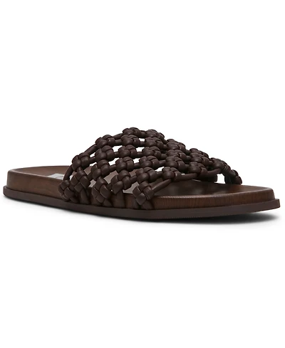 Dv Dolce Vita Women's Galossa Woven Slide Flat Sandals