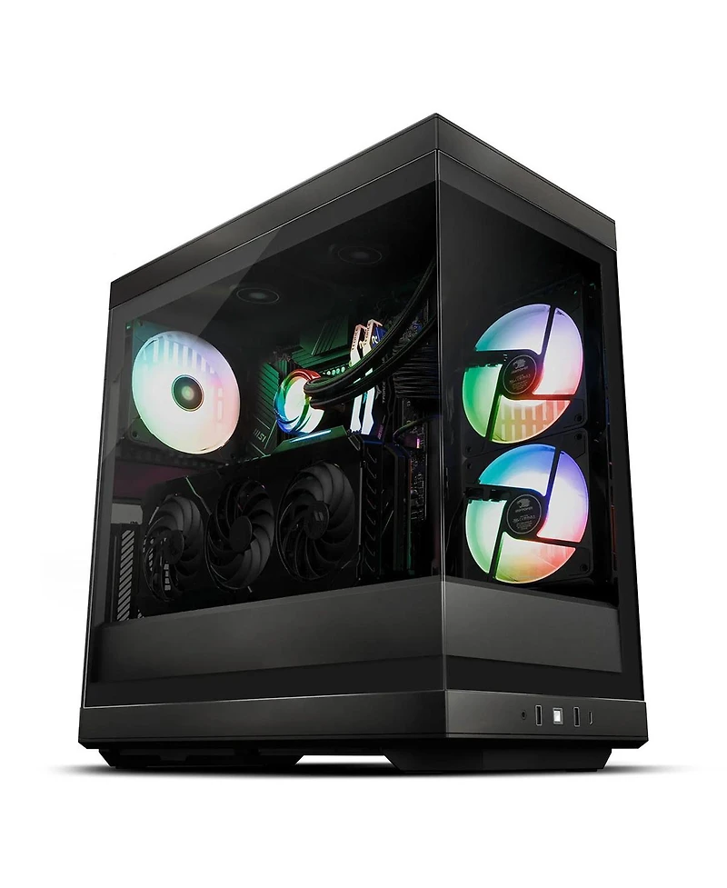 iBUYPOWER Y40BA7N5702 Liquid Cooled Gaming Desktop Computer, Amd Ryzen 7 7800X3D 4.2GHz, 32GB Ram, 2TB Ssd, Nvidia GeForce Rtx 5070 12GB, Windows 11