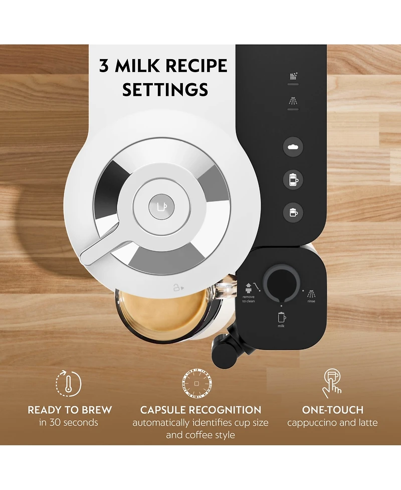 Nespresso Vertuo Lattissima Coffee and Espresso Machine by De'Longhi