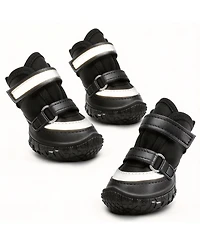 Aronkl Anti-slip Breathable Dog Boots with Reflective Straps for Paw Protection