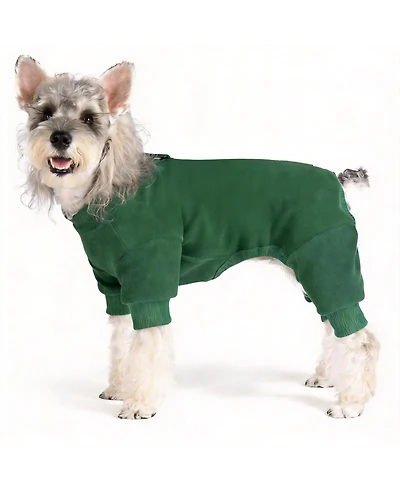 Aronkl Dog Fleece Pajamas for Warmth and Comfort