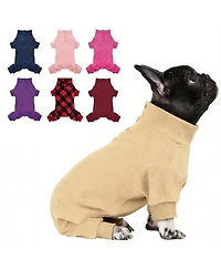 Aronkl Dog Fleece Pajamas for Warmth and Comfort