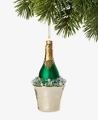 Holiday Lane Foodie & Spirits Champagne Bottle Ornament, Macy's Exclusive