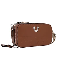 True Religion Double-Zip Horseshoe Camera Bag